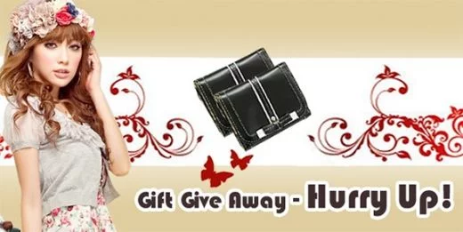 Gift Away Promotion at Fashion4us.com